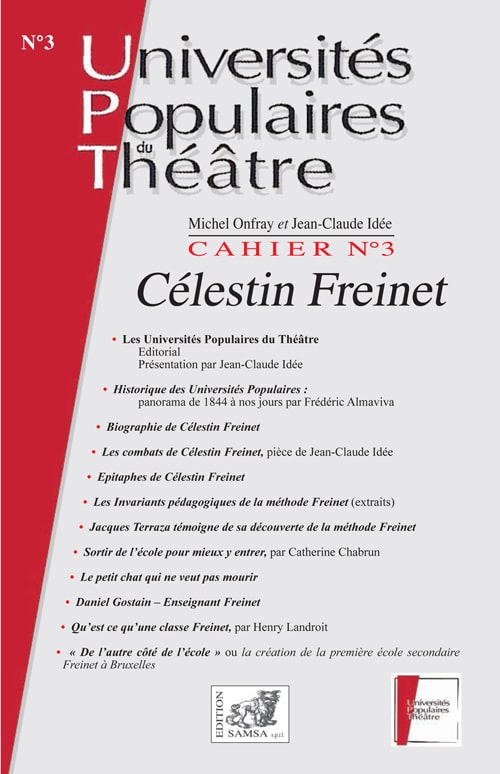 Célestin Freinet - UPT cahier n°3